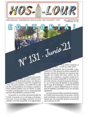 Muestra portada de la revista número 131 de la Hospitalidad de Ntra. Sra. de Lourdes (León)
