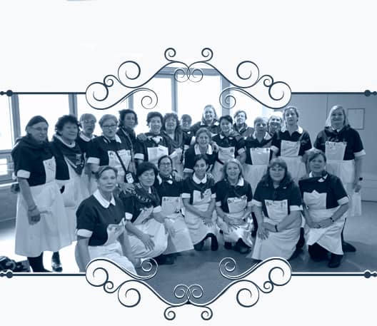 Muestra auxiliares de la Hospitalidad de Ntra. Sra. de Lourdes (León)